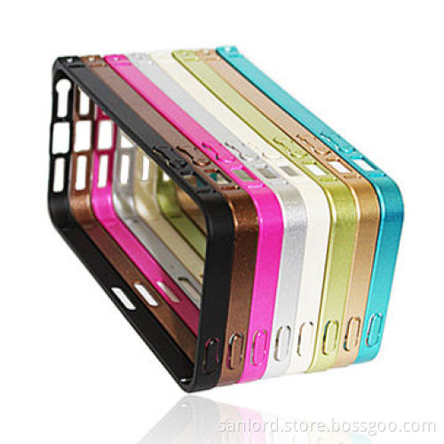 Mobile Phone Bumpers for iPhone, Buckle Design and with Buttons